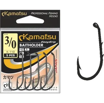 Rybářský háček Háčky Kamatsu BAITHOLDER WR BLN Velikost 2/0