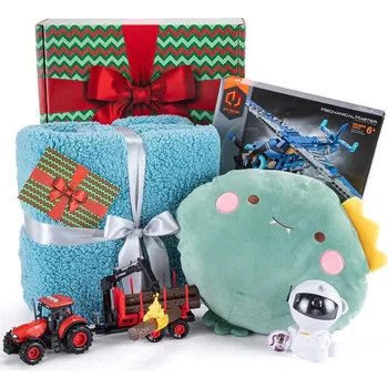 Dárkový potravinový koš decoDoma Dárkový balíček PRO KLUKY vel. L