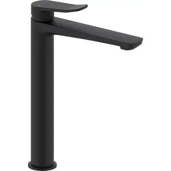 Vodovodní baterie KIELLE Umyvadlová baterie NEFIA vysoká, matná černá (10127114)