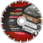 Diamantový řezný kotouč Deep Cut Procraft DC230