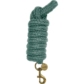 Kieffer Vodítko Satin Shine Kieffer, 2 m, mint green s panic karabinou