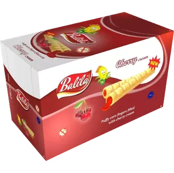 Balila kukuřičné trubičky Třešňové 48x18g