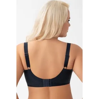 Podprsenka Nevyztužená podprsenka Gorsenia K974 Anika - s kosticí Tmavě modrá 95D