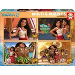 Educa Vaiana 2 4v1 50, 80, 100,150 dílků