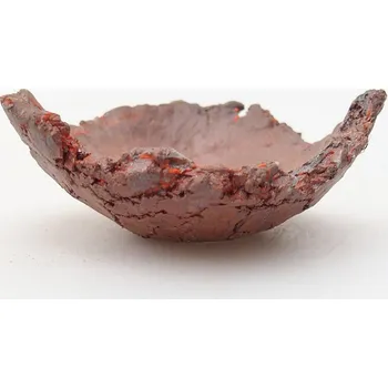 Květináč Keramická Skořápka 7 x 7 x 3 cm oranžová