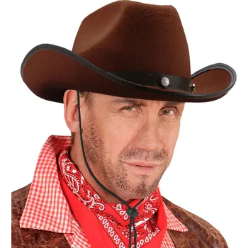 Volný čas WIDMANN - Klobouk Kovboj Hnědý