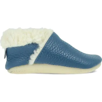 Capáčky CRAVE CRAVITOS WINTER&nbsp;WOOL Modré | Dětské zateplené barefoot capáčky - 20–21
