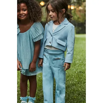 Dětská móda Dětské kalhoty Mayoral 3552.6C.Mini.PPYA modrá 50X, vel. 122