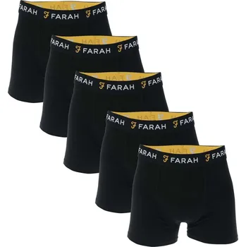 Pánské oblečení Boxerky Farah Black 3585467 S