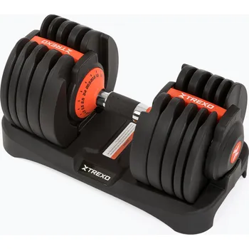 Nastavitelná činka XTREXO 24kg EVO black