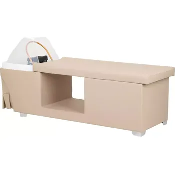 Kadeřnické křeslo Head Spa Maldives Beige mycí křeslo - béžové