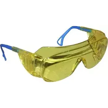 ochranné brýle Brýle ochranné panoramatické nastavitelné jantarové Panzer