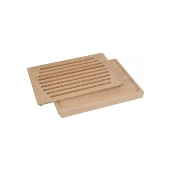 Kuchyňské prkénko Deska na pečivo 400 × 300 mm, dřevěná