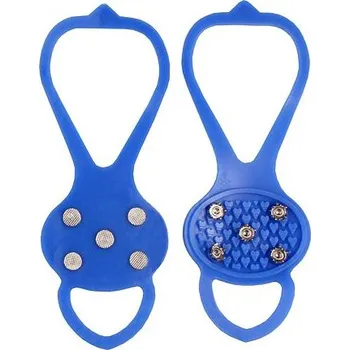 Cyklistické návleky Merco Winter Steps protiskluzové návleky modrá rozměr S