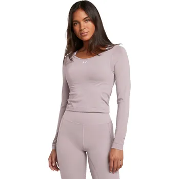 Dámské tričko Dámské tričko Under Armour Train Seamless LS velikost L tetra gray