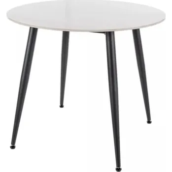 Jídelní stůl Textilomanie Kulatý jídelní stůl Rion bílý