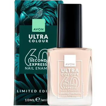 Lak na nehty Avon rychleschnoucí lak na nehty Ultra - limitovaná edice SHELL PINK