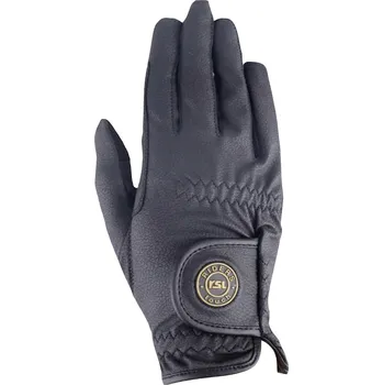 Jezdecké rukavice RSL Rukavice jezdecké Georgia RSL, unisex, černé M