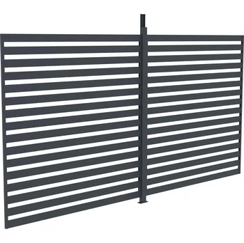 Pergola G21 PBP-G21-PL4X2 Fixní lamelová stěna pro pergolu Austin 3,7 x 2,2 m