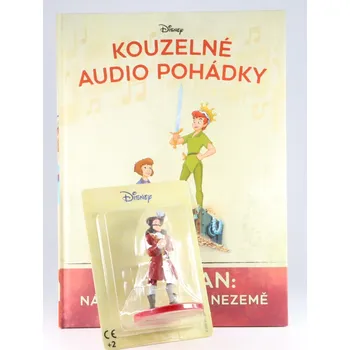 autíčko Petr Pan - kniha s figurkou Kouzelné Audio Pohádky Disney #68 - DeAgostini Petr Pan - DeAgostini