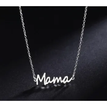 Řetízek Prosperk Řetízek ocelový stříbrný - Mama Barva: Stříbrná