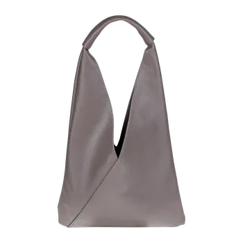 Kabelka NovaKabelka.cz Kožená italská kabelka Alma Piccola Grigia