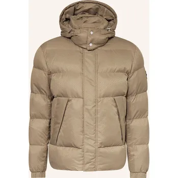 Pánská bunda Boss Pánská Prošívaná Bunda Corbinian S Odnímatelnou Kapucí,...