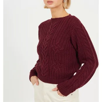 Dámská mikina Mikina Brave Soul Aubergine 1182141 14 (L)