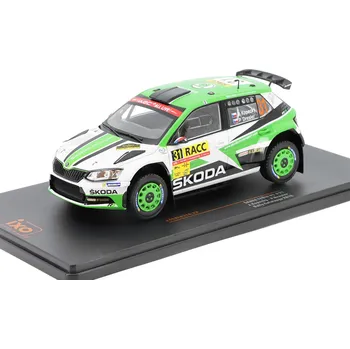 autíčko Škoda Fabia R5 #31 Rally Catalunya 2018 Kopecky / Dresler 1:24 Škoda Fabia R5 No.31 Rally Catalunya 2018 - kovový model auta