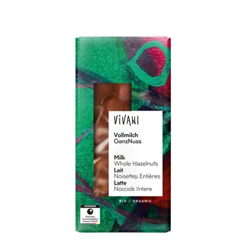 Čokoláda Vivani BIO oříšková čokoláda 100 g