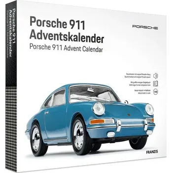 autíčko Franzis Verlag Adventní kalendář Porsche 911