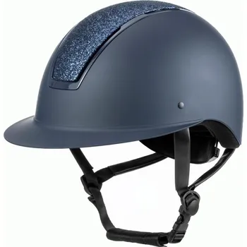 USG Helma jezdecká se třpytkami Comfort Jewel USG, navy Obvod hlavy: 58-60 cm