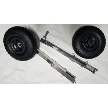 Pojezdové kolečko pojezdová sklápěcí kolečka nerezová k nafukovacím člunům