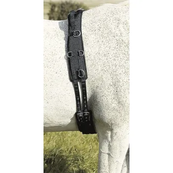 USG Obřišník lonžovací/voltižní neoprenový USG, černý PONY