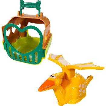 Figurka Jezdící dinosaurus v domečku