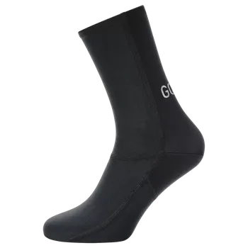 Cyklistické oblečení Cyklistické návleky GORE Shield WINDSTOPPER® Socks - black 39/40