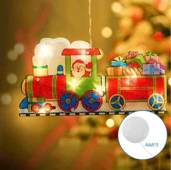 Dětské svítidlo Aigostar - LED Vánoční dekorace LED/3xAAA vláček 13,4cm