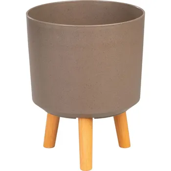 Květináč Strend Pro Garden Květináč Strend Pro, barva Kávový prášek, 24,5x24,5x31 cm