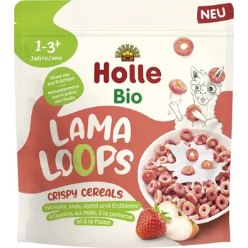Holle Lama Loops jahodové kroužky | 125 g