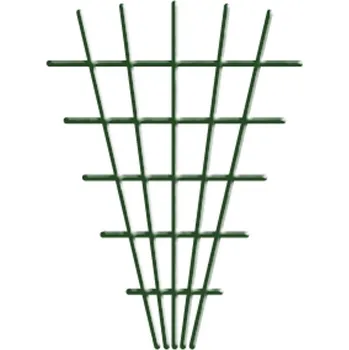 Stojan na květiny Strend Pro Garden Mřížka Garden MEV5 145x5x75 cm, 4/4,7 mm, opěrná na květiny, zelená, zahradnická