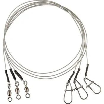 Ocelové Lanko Savage Gear Carbon49 Trace 3ks 40cm/0,60mm/16kg