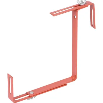 Květináč Strend Pro Garden Vešiak Strend Pro, terakota, kovový držiak na truhlíkový kvetináč, bal. 2 ks