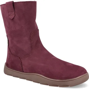 Dámské kozačky Barefoot kozačky Froddo - Zeru Tex Boot Bordeaux vínové Velikost: 37