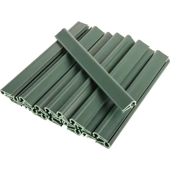 Příslušenství pro plot Strend Pro Garden Klipsy Strend Pro EUROSTANDARD, na uchytenie tieniacej pásky 19 cm, zelená, RAL6005, bal. 20 ks