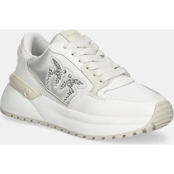 Dámské tenisky Tenisky Pinko Gem bílá barva, SS0055 P073 DY7 SS0055.P073.DY7 00X, EUR 36