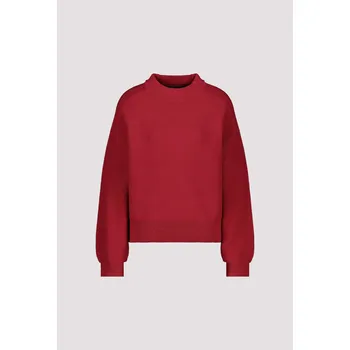 Dámská mikina Svetr Monari 9486 červený basic Velikost: 38