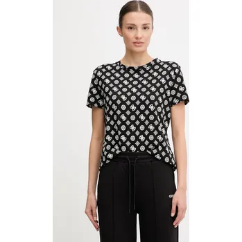 Pánské tričko Bavlněné tričko Guess PEONY V5YI04.I3Z14 černá 99X, vel. S