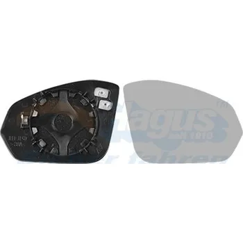 Auto zrcátko Sklo pro zpětné zrcátko VAN WEZEL 7633838