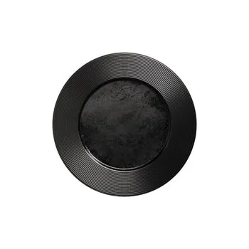 Talíř RAK Talíř mělký 29 cm – černá | RAK-EDFP29