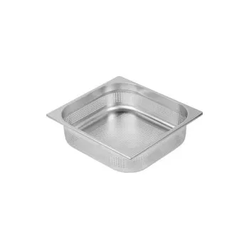 Plech na pečení Gastronádoba Profi děrovaná s úchyty GN 2/3 200 mm